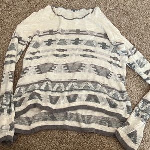 Pattern sweater